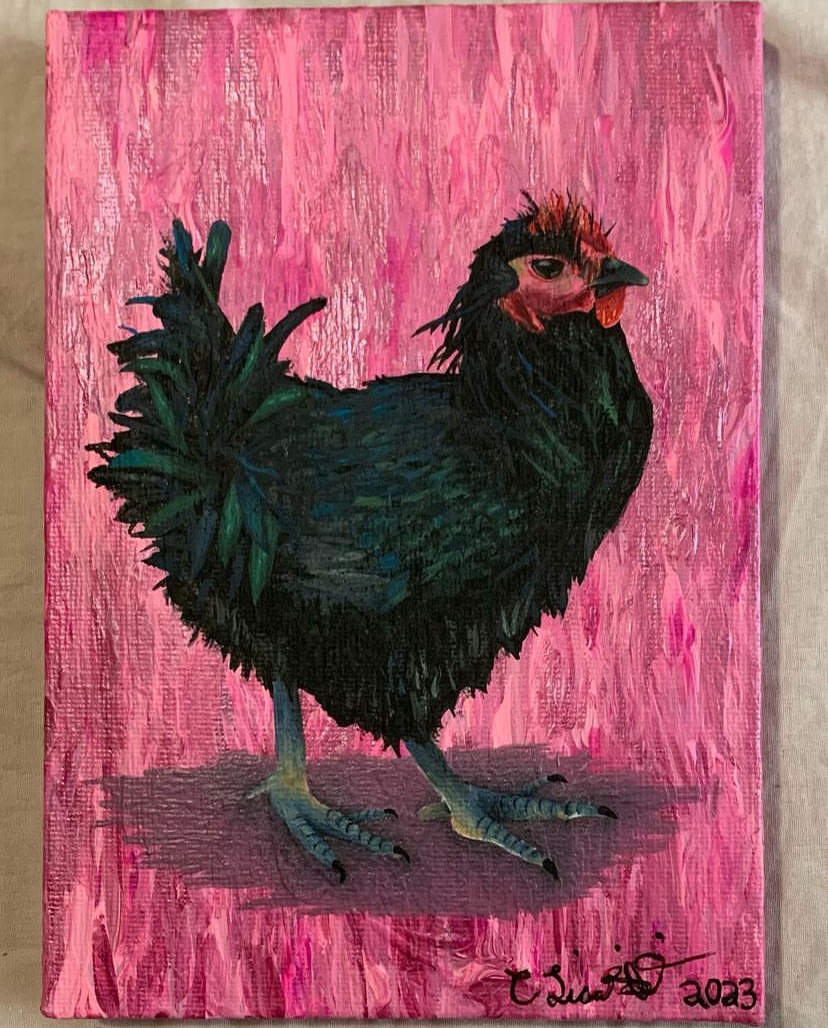 PaintEater Illustration of chicken
